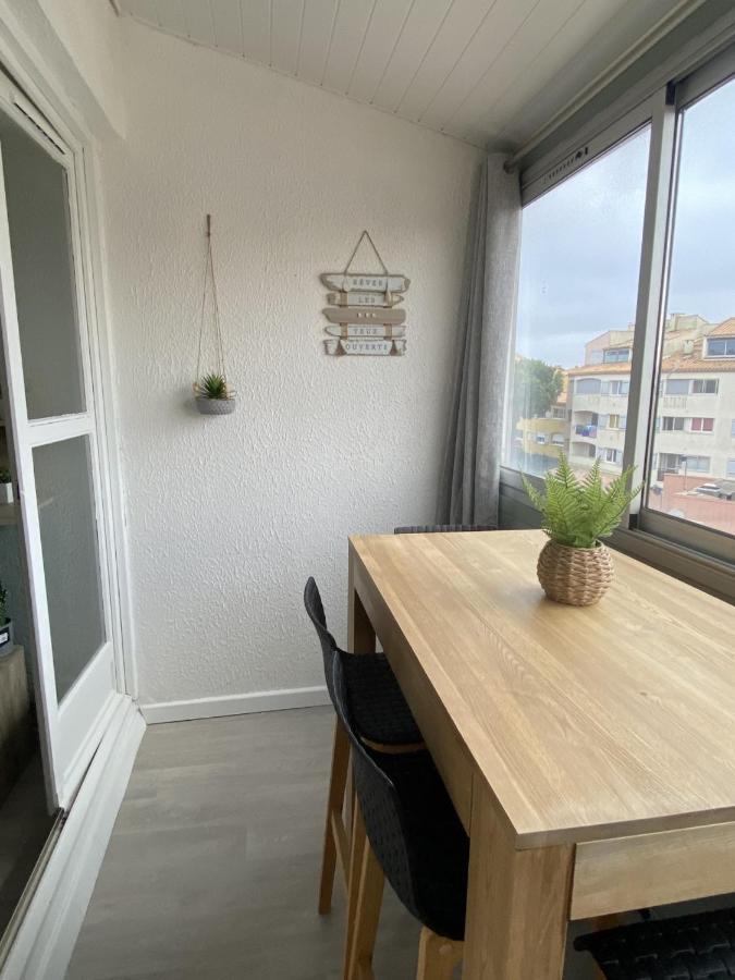 Superbe Apt, 250m plage du môle, clim, parking Agde Extérieur photo