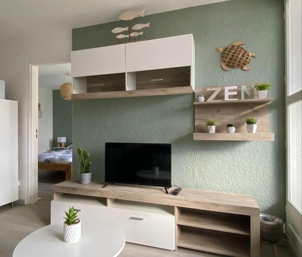 Superbe Apt, 250m plage du môle, clim, parking Agde Extérieur photo